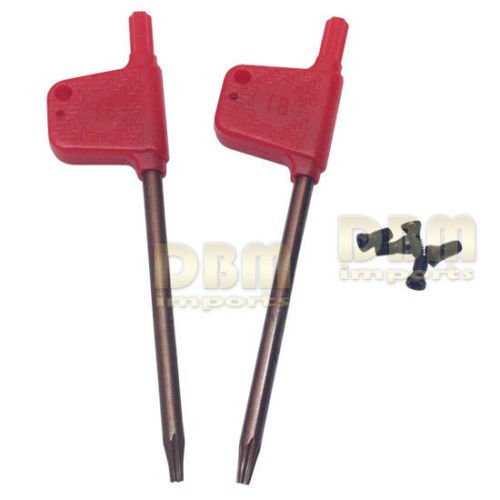 5 PC 3/8" Indexable Carbide Insert Turning Tool Bit Lathe Set