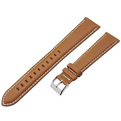 Light Brown with White Stitches