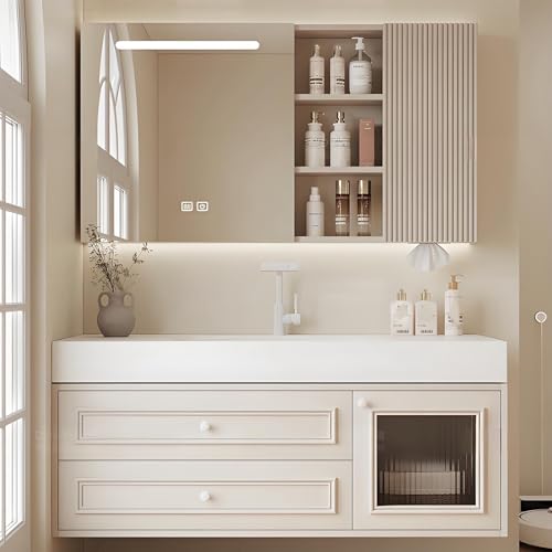 LyckTre 92IN Bathroom Vanity with Sink – Modern Bathroom Vanity