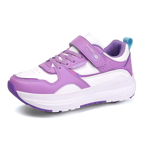 Kid's Roller Skates Boys Girls Removable Skating Shoes Outdoor Sneakers Roller Skating Beginner's Best Choice