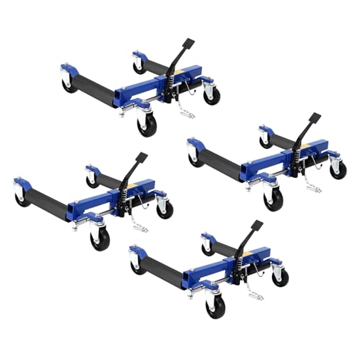 Car Wheel Dolly Jack Blue Set of 2