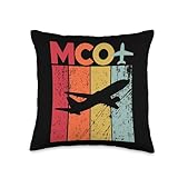 MCO Orlando Airport Throw Pillow