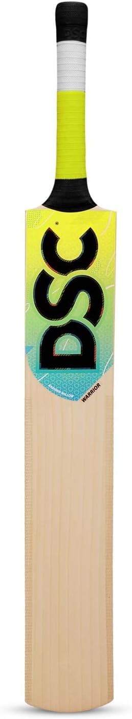 DSC Wildfire Warrior Cricketschläger für Herren und Jungen, Material: KW-Holz, leicht, inklusive Abdeckung, spielfertig, für fortgeschrittene Spieler, ideal für Tennisbälle