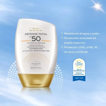 Defense Total SPF 50 Broad Spectrum Sunscreen lotion for face and body 80 ml / 2.7 fl.oz.