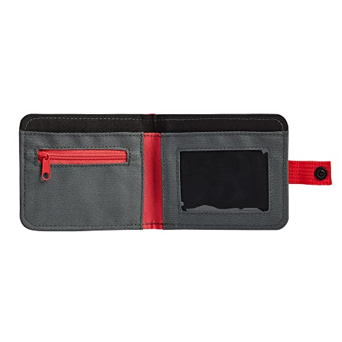 Tinc Unisex's Kronk Urban Wallet Bi-Fold, Black & Red, Pocket Size, Black and Red, Pocket Sized - Image 4
