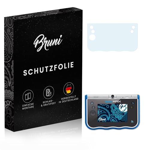 Bruni Screen Protector compatible with VTech Storio Max 5 Protector Film, crystal clear Protective Film (2X)
