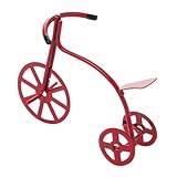 Triciclo giocattolo: realizzato in materiale di ferro, sicuro e leggero, mini triciclo per bambole