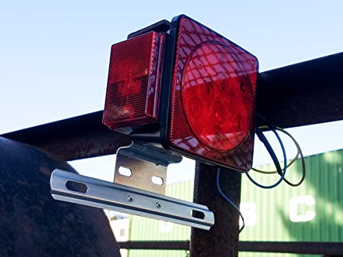 Red Hound Auto Steel Metal License Plate Holder Rv Van Snowmobile Trailer Truck Heavy Duty #TOP5