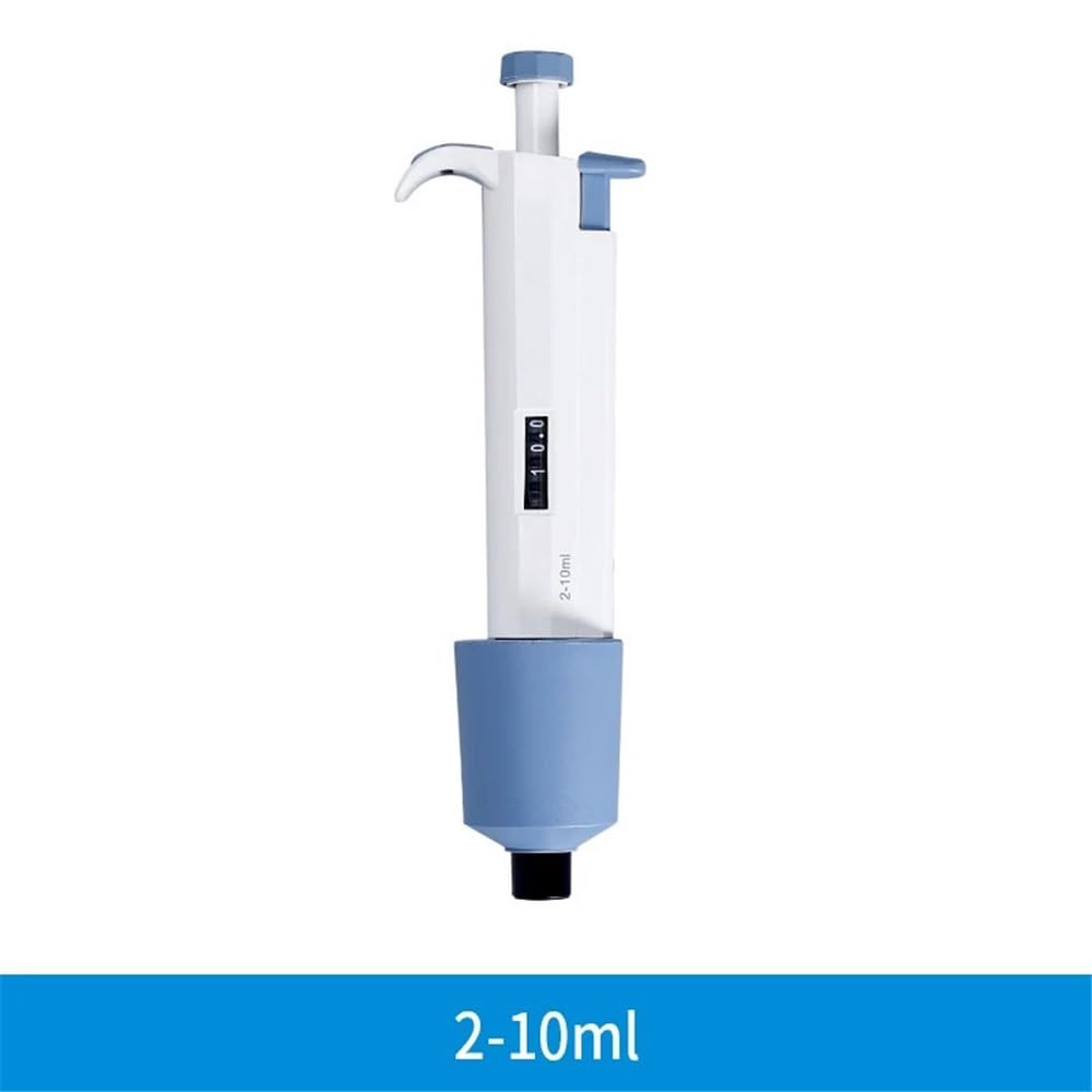 Szkło laboratoryjne z regulacją pipety cyfrowej od 1 do 10 ml z mikropipetą i pistoletem do pipetowania 10 ml