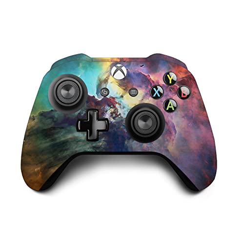 Skin vinyle Xbox One S nébuleuse pour masquer les rayures de la console