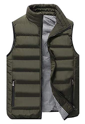 Gilet sans manches au col classique élégant et chaud pour la saison froide