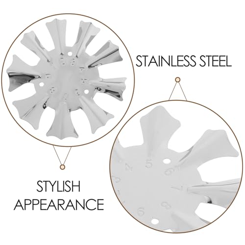 FRCOLOR Easy French Nail Smile Linha Nail Art Manicure Edge Trimmer Staniless Steel 9 Tamanhos Ferra