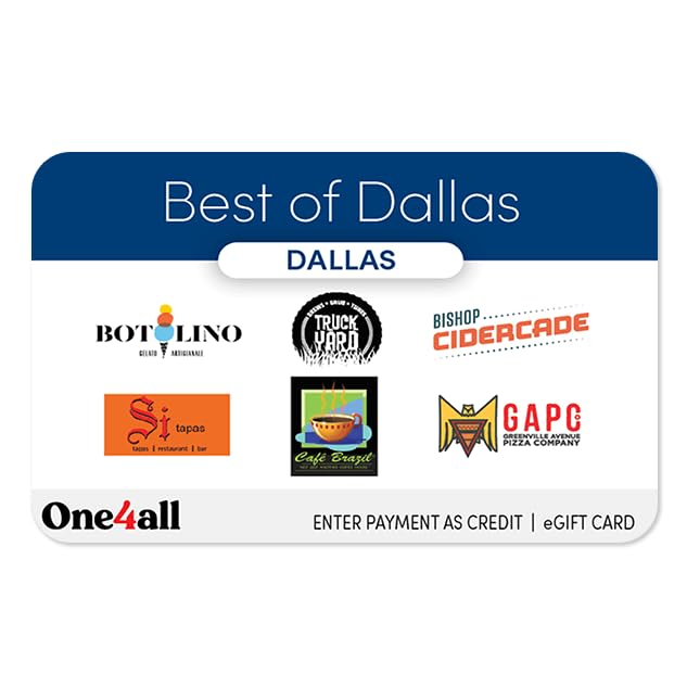 Best of Cities Best of Dallas eGift Card