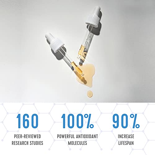 Biofullerene Antioxidant Anti-Aging Supplement - Waterbased C60 Fullerene 99.999+% - Immune System Booster - Supplement For Joints And Skin - Energy Booster - For Men And Women - Non-Oil #TOP3