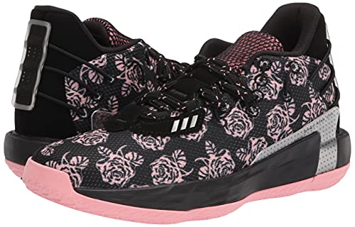 Adidas Dame 7 Basketball Shoe, Black/Metallic Copper/Silver Metallic, 6 Us Unisex Big Kid #TOP6