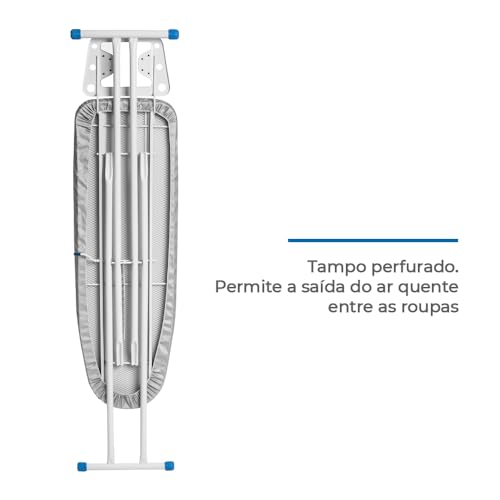 Tabua Mesa de Passar Roupa Extra Forte 2001 Mix Plus Metalizado