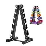 Soporte para Mancuernas de 6 Niveles, 180)