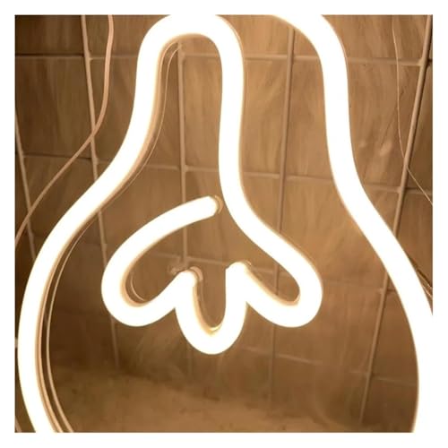 Lumières néon décoratives pour raviver un mur de chambre sombre - 5