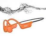 esonstyle Swimming Headphones Bluetooth 6.0 - IP68 Waterproof Earphones Built-in 8GB MP3, Open Ear Running Earphones, Bone Conduction Underwater Headphones for Swimming Surfing Cycling