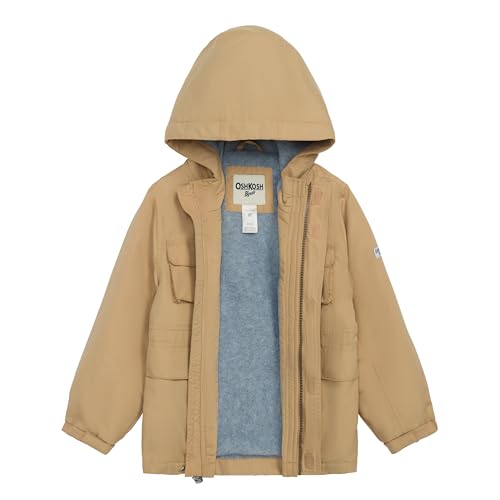 OSHKOSH B'GOSH Baby Boys' Midweight Hooded Utility Jacket3