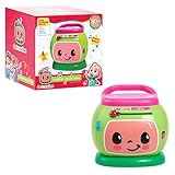 Cocomelon Learning Melon Drum Interactive Lights and Sounds, Learning and Education, Officially Licensed Kids Toys for Ages 18 Month by Just Play