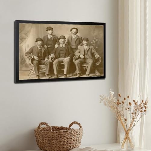 Toile The Wild Bunch Butch Cassidy résout le problème des murs vides grand format - 3