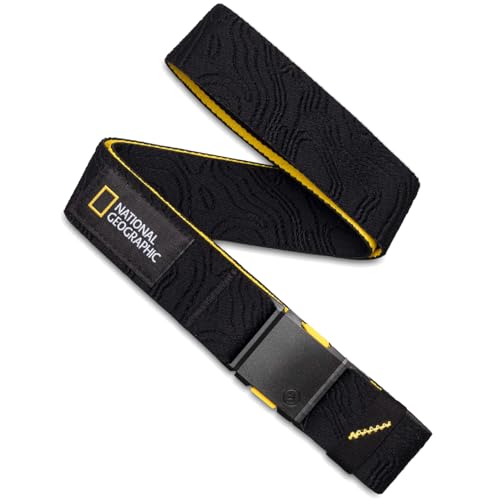 Image of Arcade Belts A2 National Geographic Unisex Adventure Belt, Heavy Duty Stretch, Metal Free Buckle