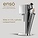SodaStream Enso Sparkling Water Maker Kit - includes CO2 and Carbonating Bottle