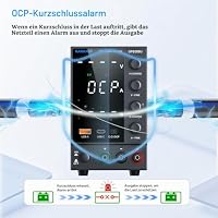 NANKADF Labornetzteil 30 V 5 A, Variables DC-Netzteil mit USB-A/Typ-c-Schnellladeanschluss, Labornetzgerät mit hochpräzisem 4-Stellige LED-Anzeige Gebereinstellknopf – Ansicht 5