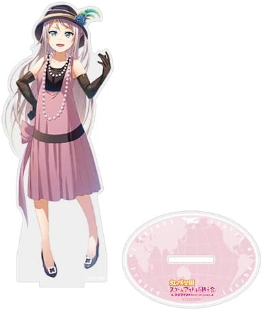 KADOKAWA Love Live! Nijigasaki Gakuen School Idol Love Association Rainbow Gaku Fantasy World Travel Acrylic Figure, Bells, Arashi Beads, Approx. H 6.7 x W 2.8 inches (170 x 70 mm), Acrylic