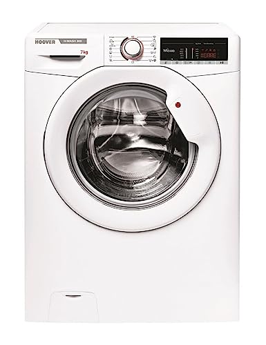 Hoover H3W47TE 7kg 1400 Spin Washing Machine with NFC Connection - White, (Pack Of 1)