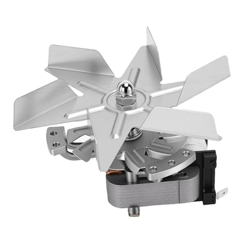 Generic Motor de Ventilador de Horno de Temperatura Constante de Alto Rendimiento - Ventilador de 6 Aspas - Estabilidad Ambiental Extrema - Adecuado para Horno de Secado - Ideal para Altas
