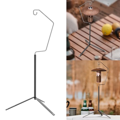 Support de table portable pour lampe de camping et lanterne suspendue - 2