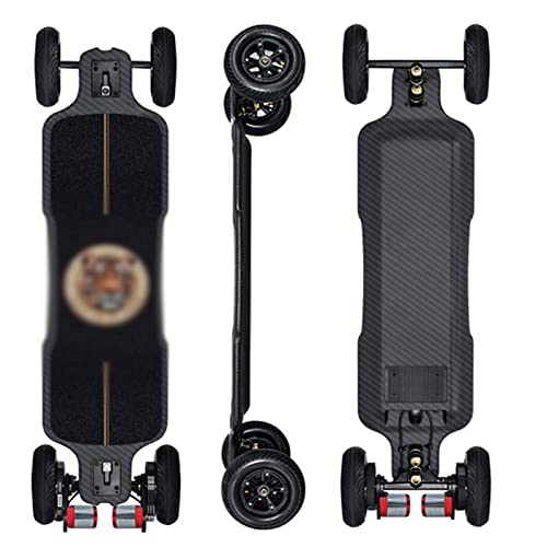 Elektrisches Skateboard mit Fernbedienung, elektrisches Longboard, 40...