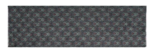 EH 100% Lamb Wool Scarf, Stole digital prints warm, light weight super soft travel scarf pashmina4