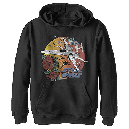 Sweat Capuche Star Wars Noir Large Garçon : Fini le Froid à l'École avec ce Pull