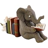 Ornement éléphant : largement utilisé à l'intérieur comme à l'extérieur, accessoire idéal pour la photographie, figurines en résine