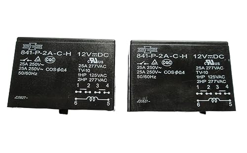 Relais 12VDC 841-P-2A-CH haute commutation 25A pour PCB - 3