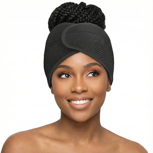 DONNA Deluxe Foam Mesh Hair Wrap – Olive Oil & Vitamin E