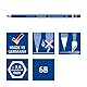 STAEDTLER 100A SBK4 ST wasservermalbare Künstler-Bleistifte Mars Lumograph aquarell, Sechskantform, hohe Bruchfestigkeit, Premium-Bleistifte, 3 Härtegrade, 1 Rundpinsel, 100A SBK4
