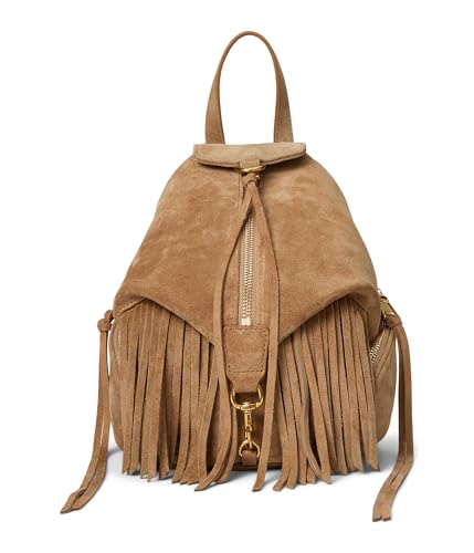 Rebecca Minkoff Conv Mini Julian Backpack with Fr, Praline