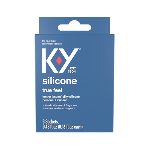K-Y PM993-74 True Feel Silicone Lube, Personal Lubricant, Silicone-Based Formula cover