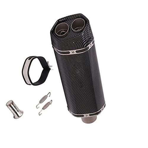 ユニバーサルオートバイ 51 ミリメートル排気マフラーエスケープモトスクーター排気 DB キラーに適合するMT07 MT09 R1 R6