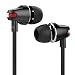 Headphones,In-Ear Earbuds Headset Earphones with Mic Microphone Stereo and Volume Control Heavy Bass with 3.5mm Jack (Black)