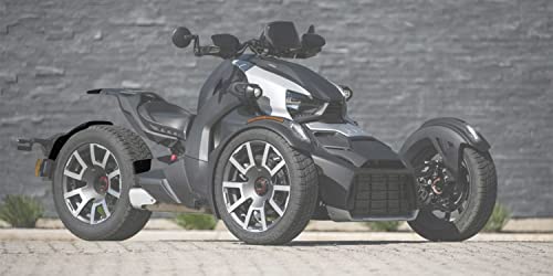 Rear Fender For Can Am Ryker 19-23, Sautvs Rear Mud Flaps Mud Guards Rally Fender For Can-Am Ryker All Models Accessories 2019-2023 (3Pcs, Replace 219400963) #TOP6