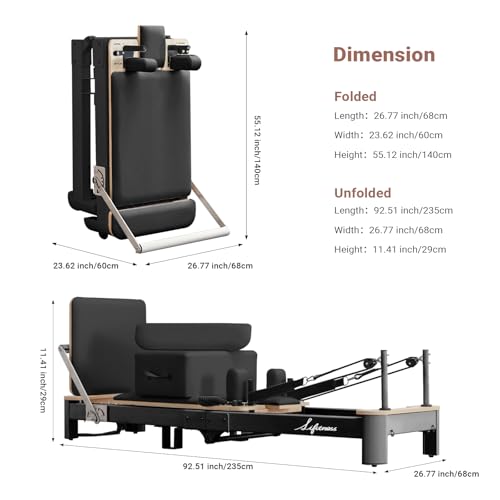 Foldable Pilates Reformer