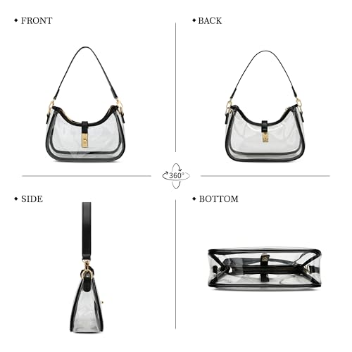 Image of KKXIU Shoulder Bag for Women Cute Hobo Vegan Leather Handbag