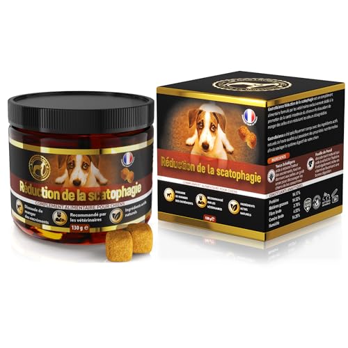 GastroBalance Tratamiento Coprofagia Perro - 60 croquetas de escatofagia Perro para Disuadir de...