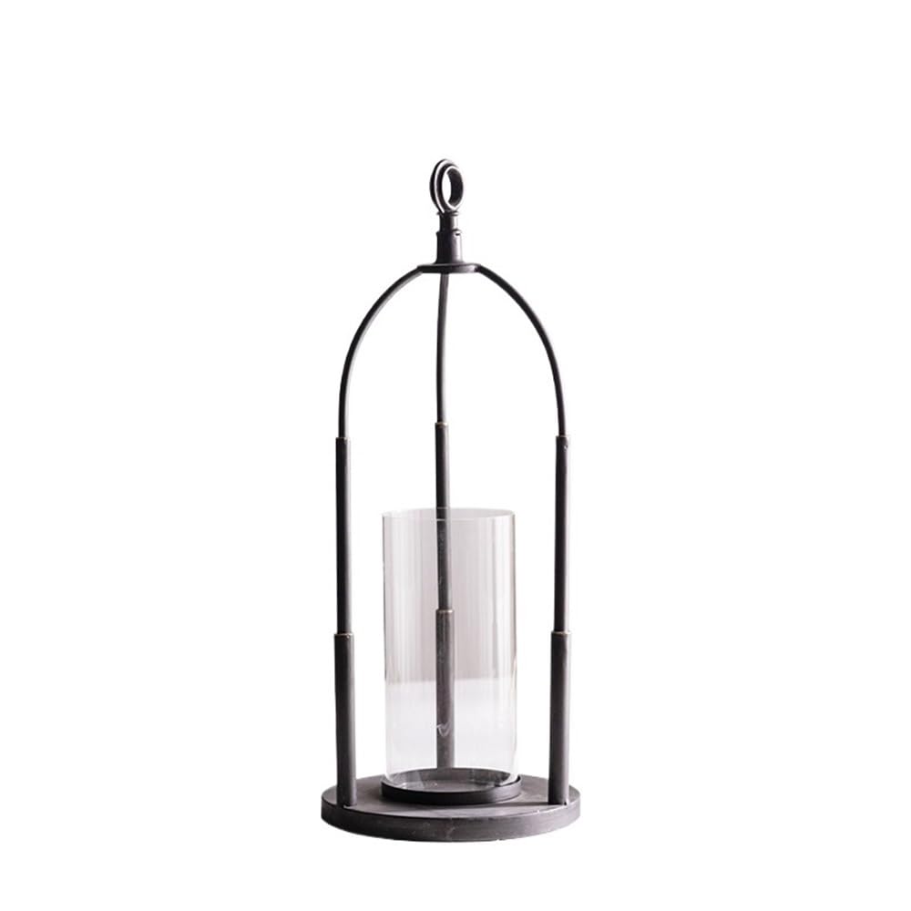 Candlelight Stand Simple Old Candlestick Light Luxury Iron Portable Candle Holder Coffee Shop Restaurant Decoration Candle Sticks Holder