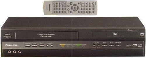 Panasonic PV-D4745K Dual-Deck Progressive Scan DVD Player/VCR Combo (Black)